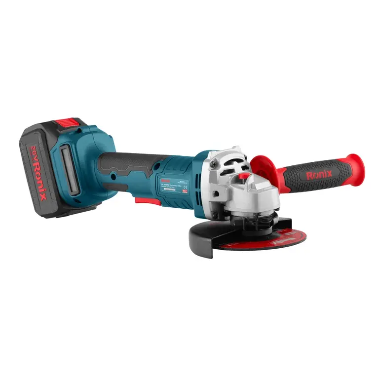 Kit de amoladora angular inalámbrica brushless 20V 125 mm RONIX 8657
